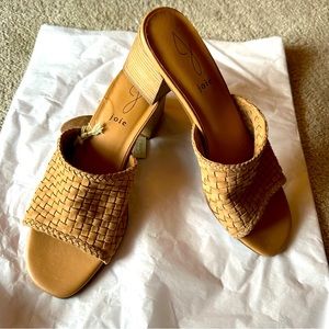 NWT Joie Woven Leather Sandals